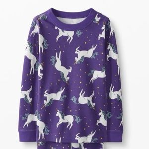 Hanna Andersson Unicorn Long John Pajama Top